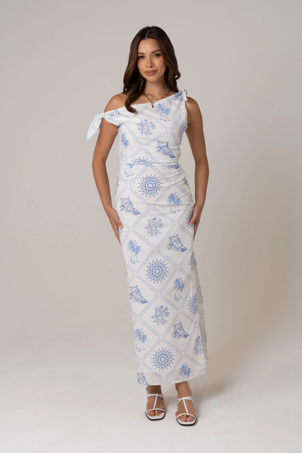 Ashley Drop Shoulder Midi Dress