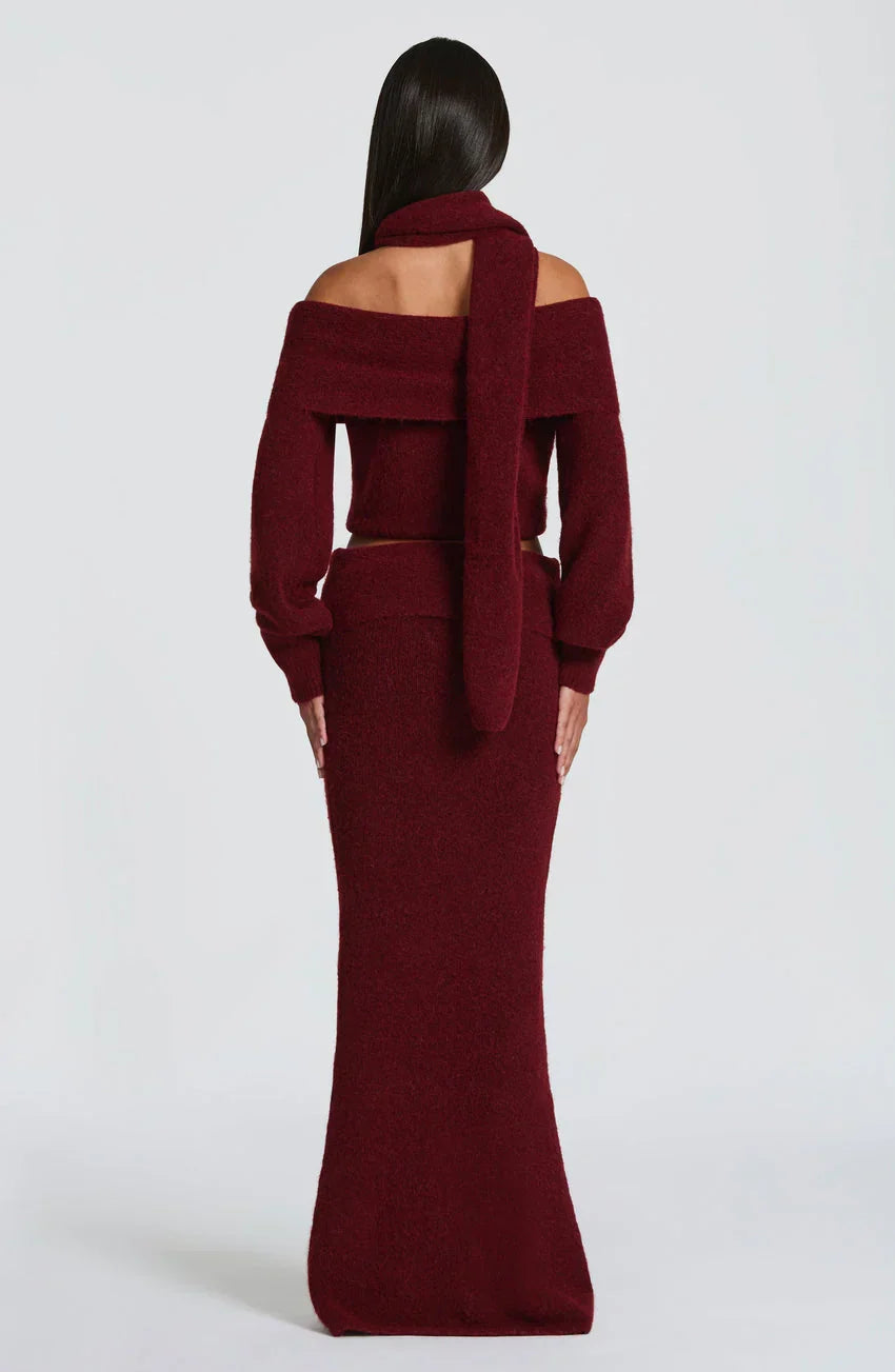 Andie Top - Burgundy