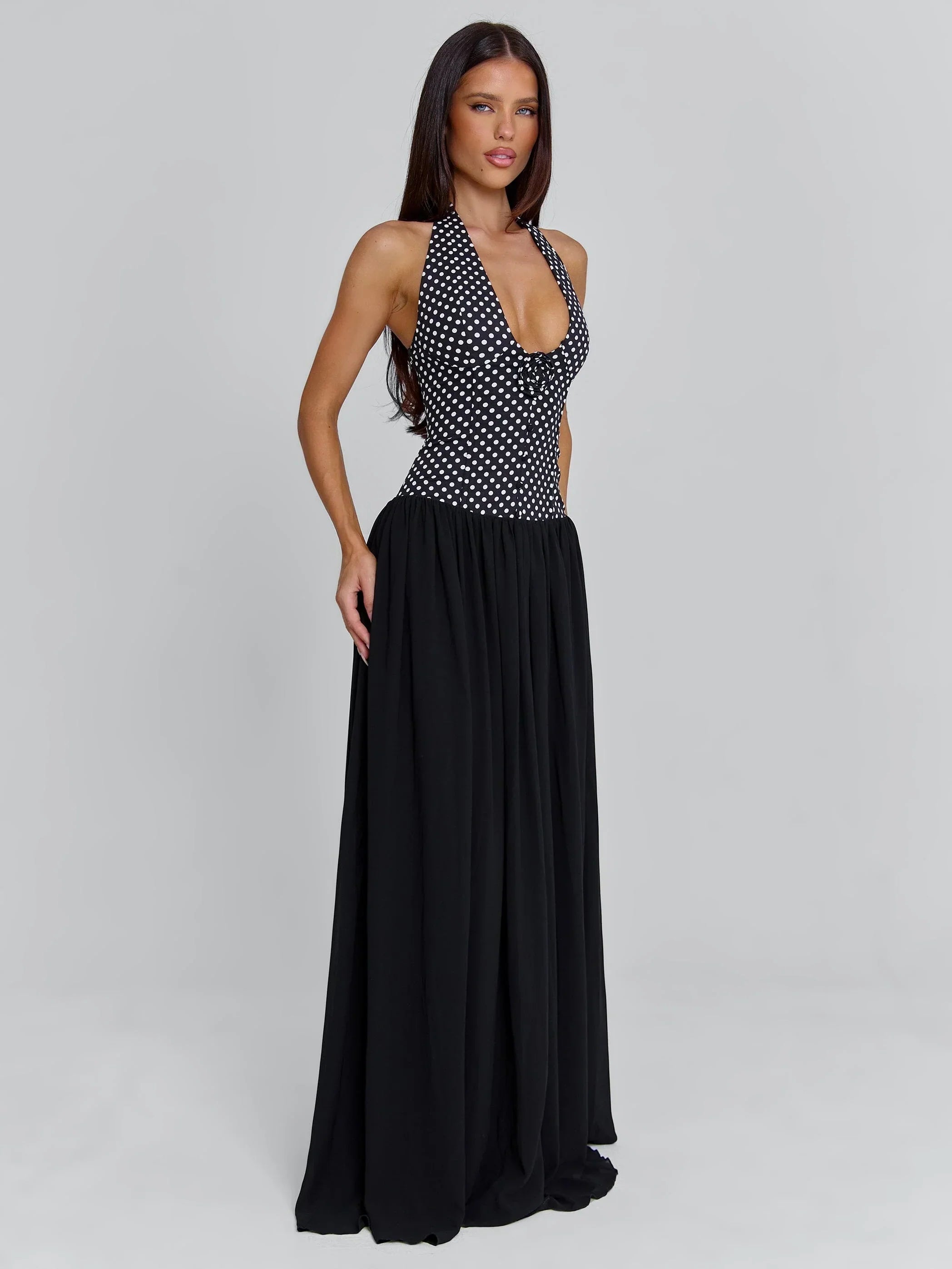 Rylie Black Maxi Dress