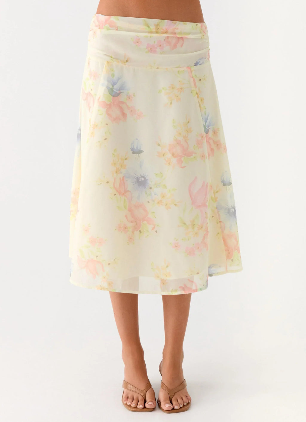 Valley Midi Skirt Spring Meadow