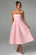 Saoirse Midi Dress - Blush