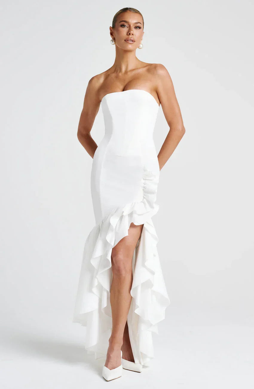 Angelina Maxi Dress - Ivory