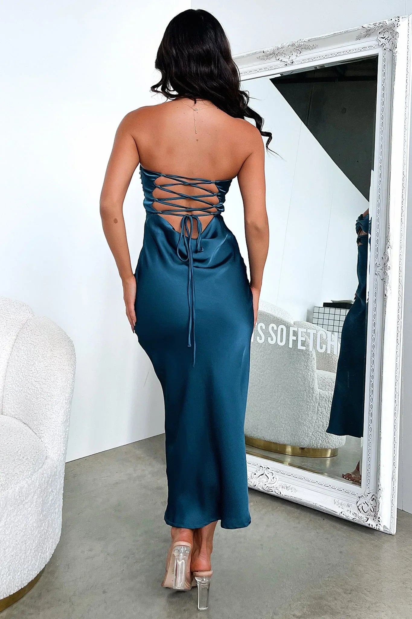 Solita Midi Dress - Teal