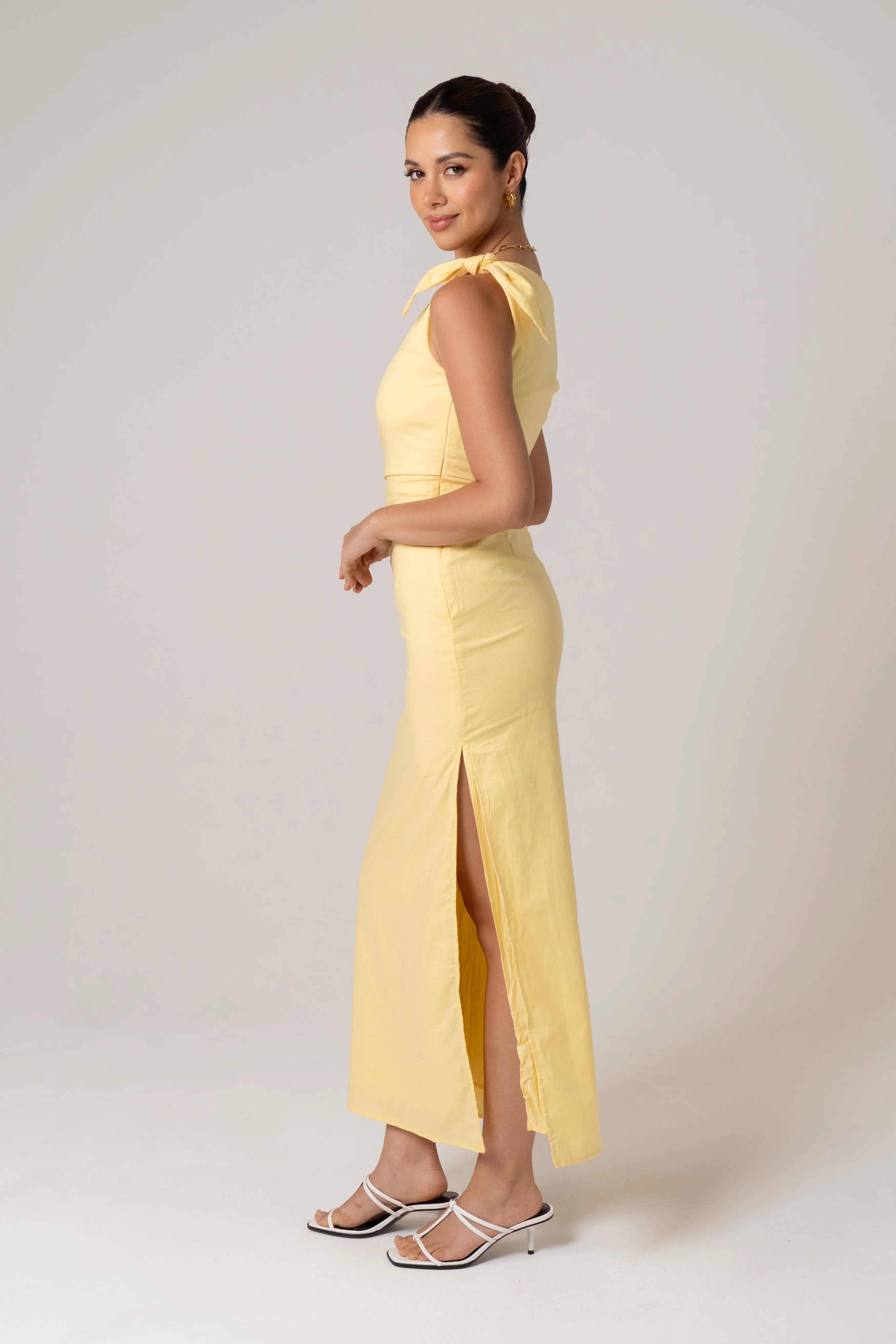 Ashley Drop Shoulder Midi Dress