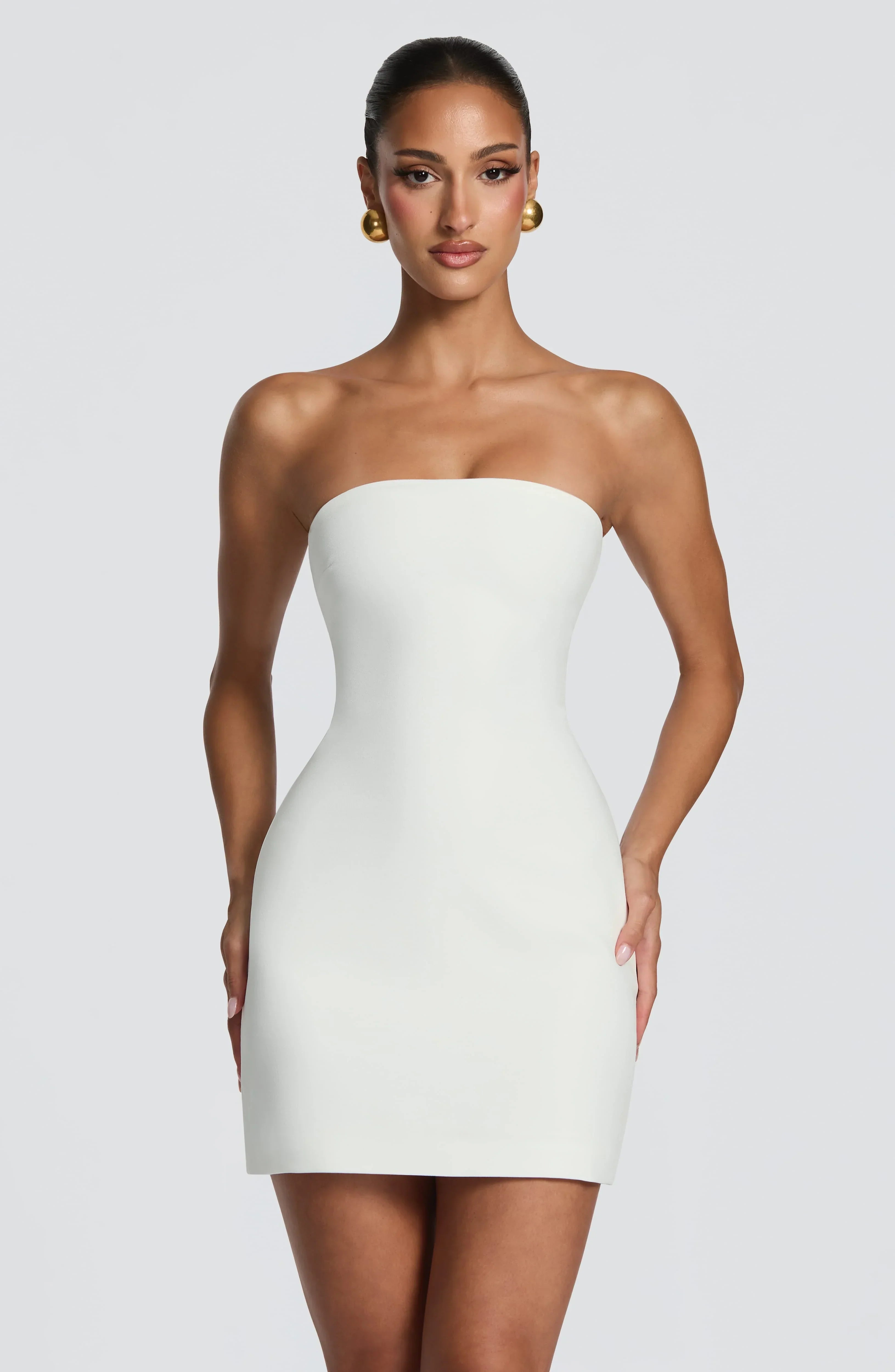 Tamsin Mini Dress - Ivory