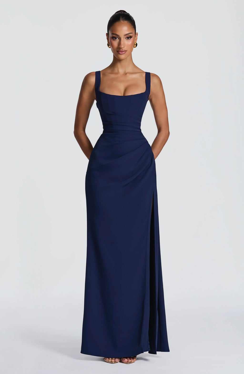 Laleh Maxi Dress - Navy