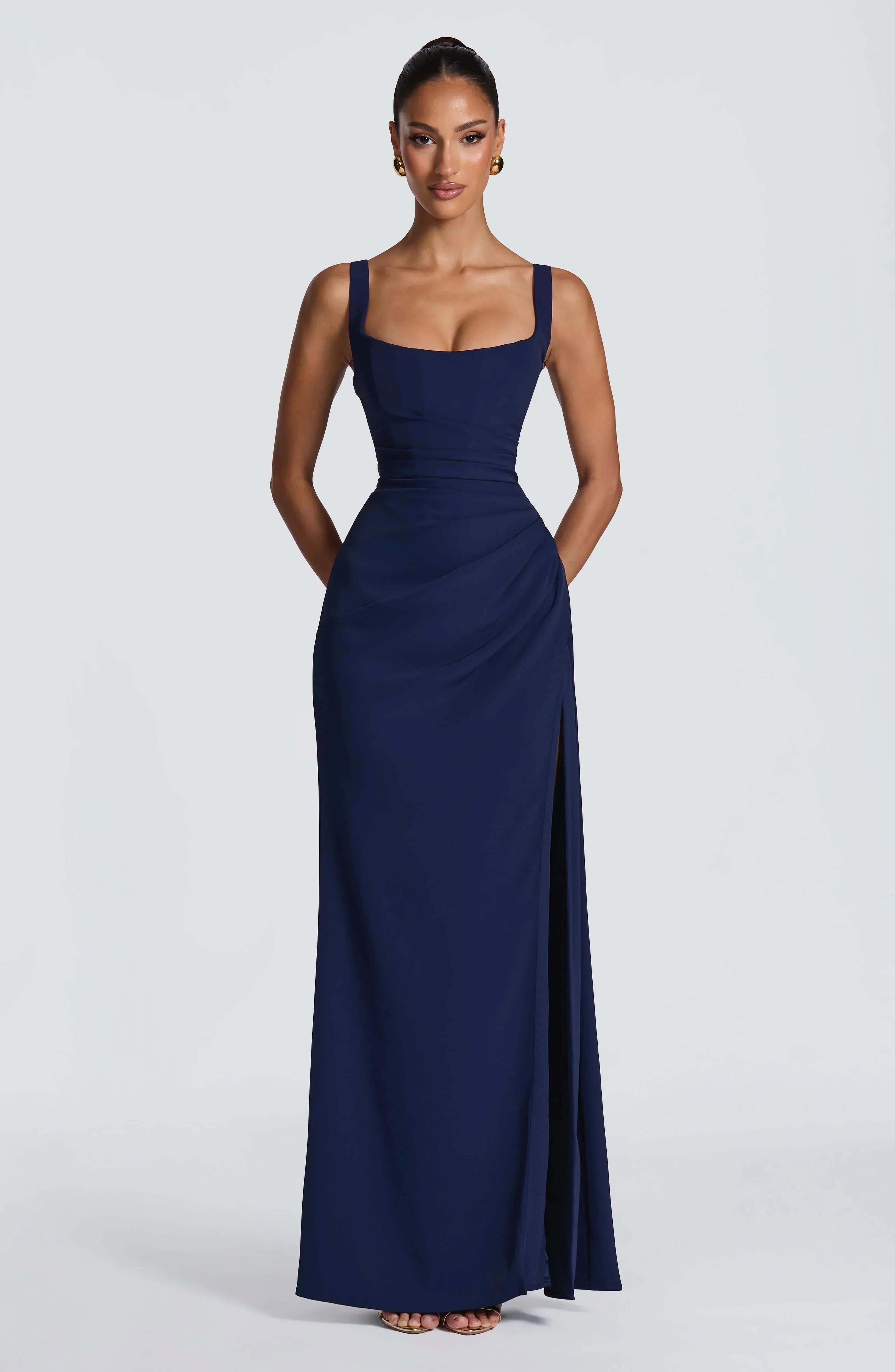 Laleh Maxi Dress - Navy