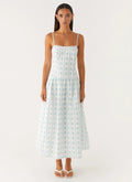 Amelie Midi Dress Sweet Daydream Print