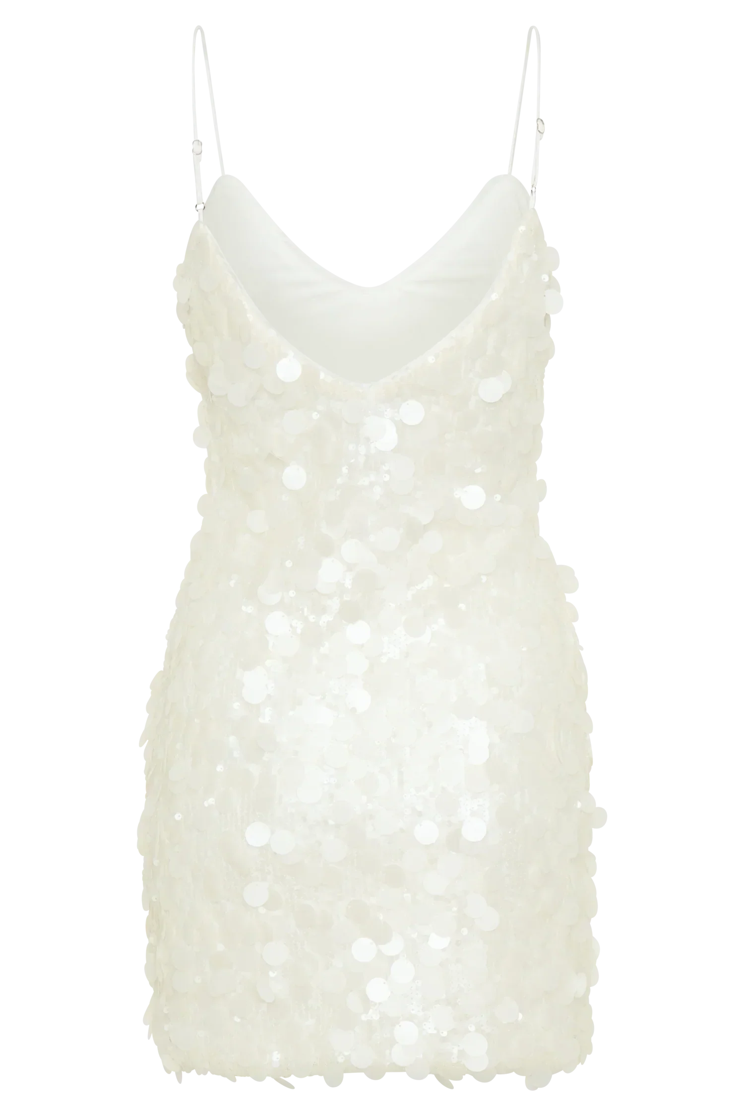 Romilly Sequin Mini Dress - Ivory