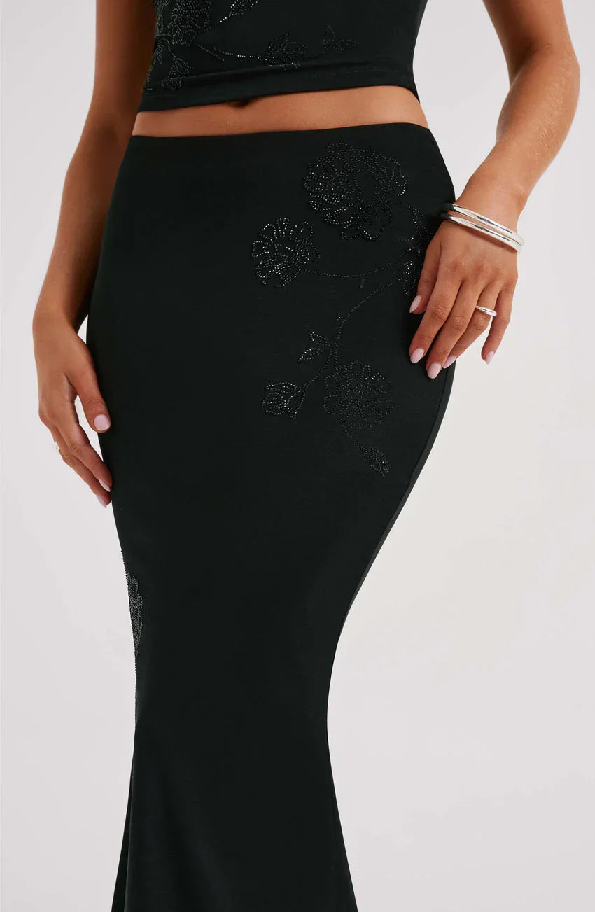 Izi Maxi Skirt - Black
