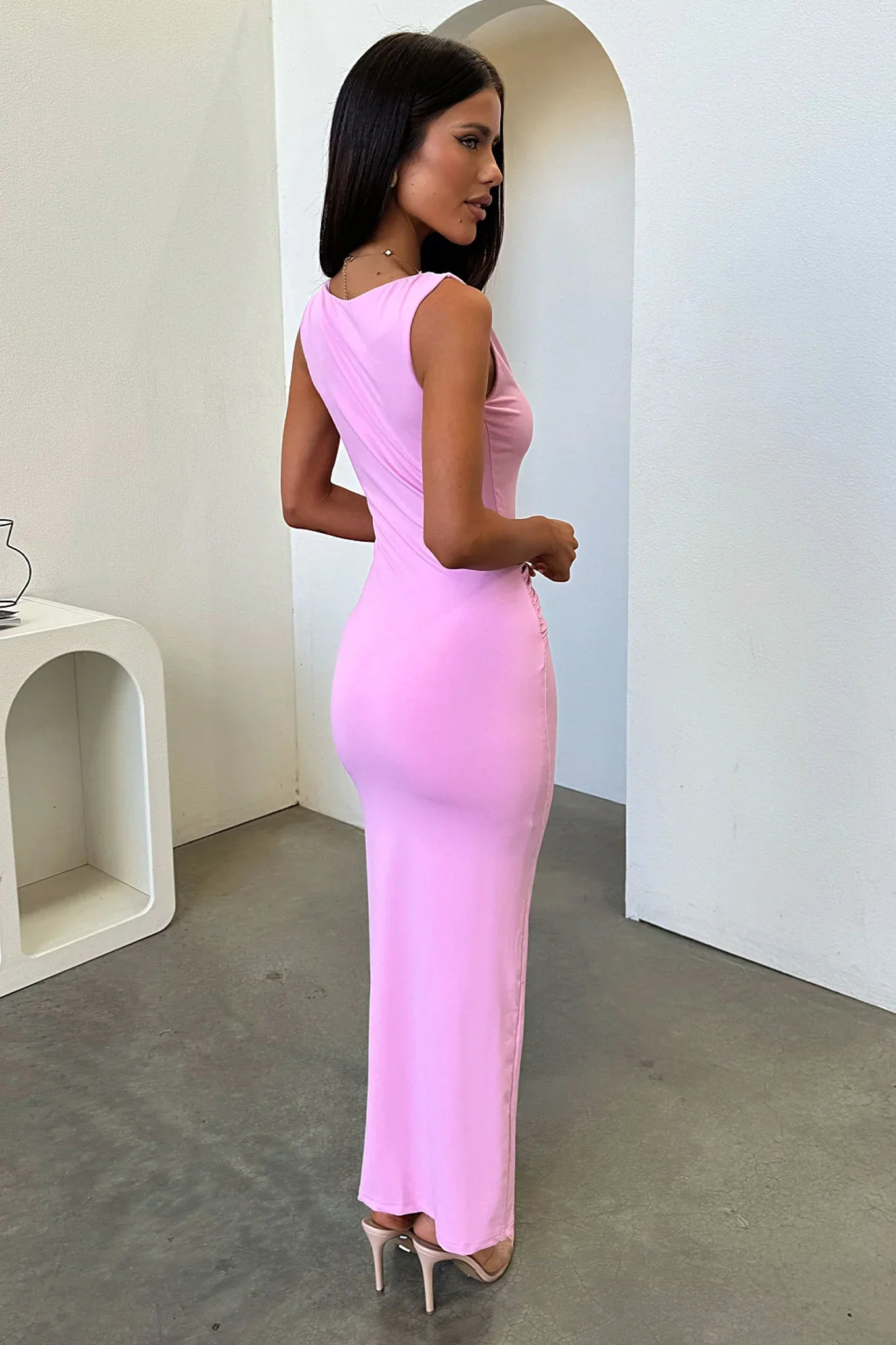 Alexie Maxi Dress - Pink