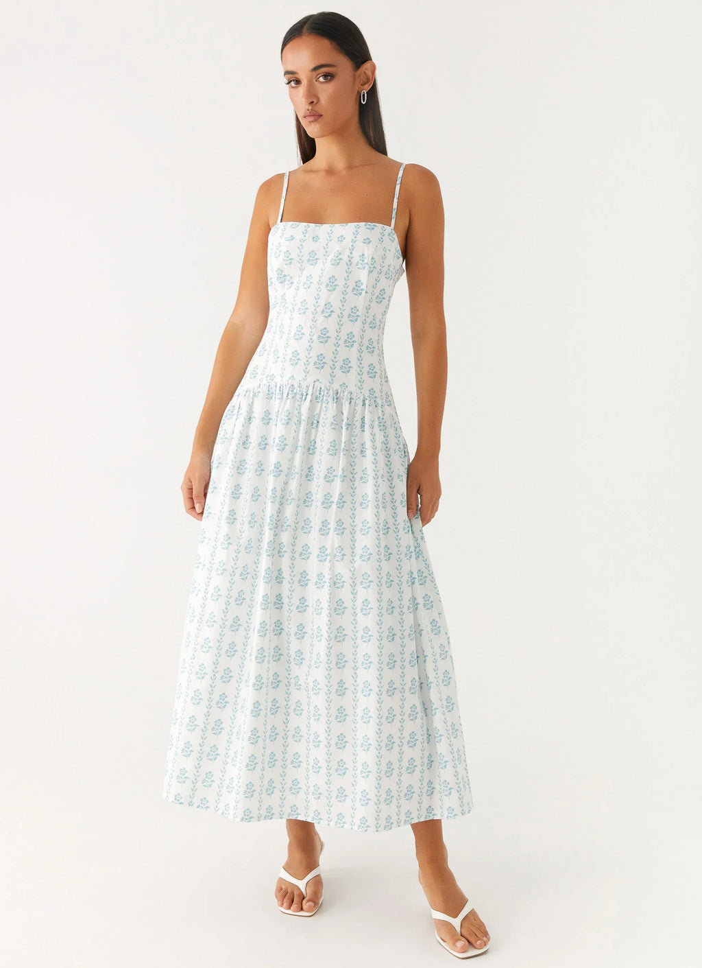 Amelie Midi Dress Sweet Daydream Print