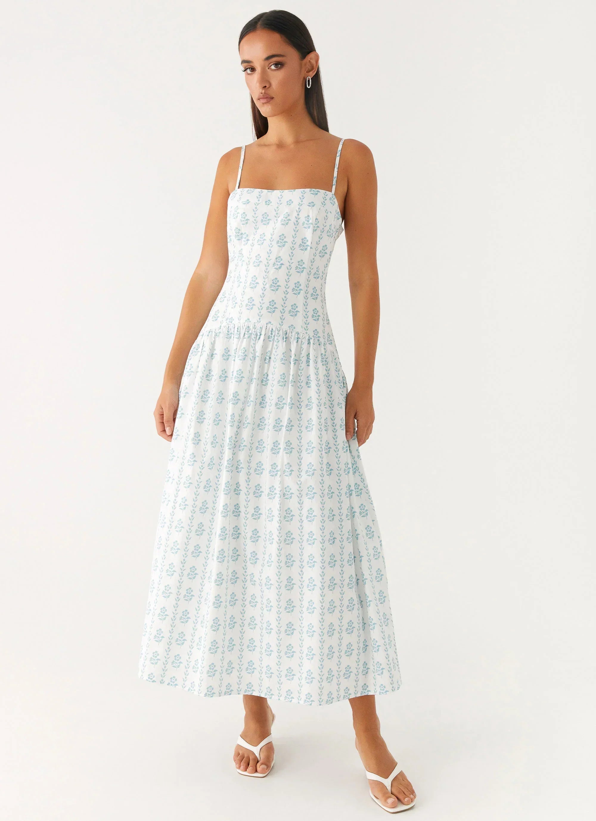 Amelie Midi Dress Sweet Daydream Print