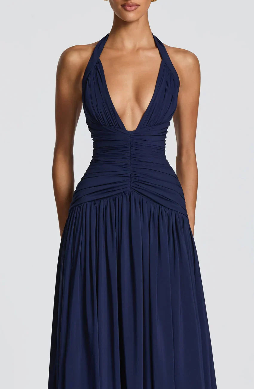Amaris Maxi Dress - Navy