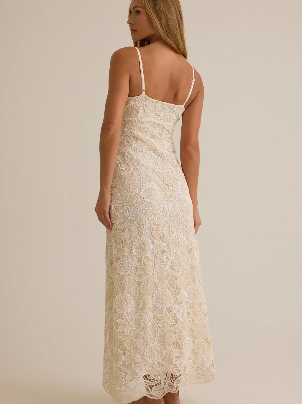 Millie Crochet Maxi Dress