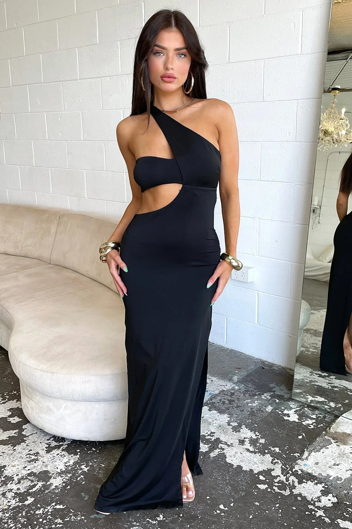 Inika Maxi Dress - Black