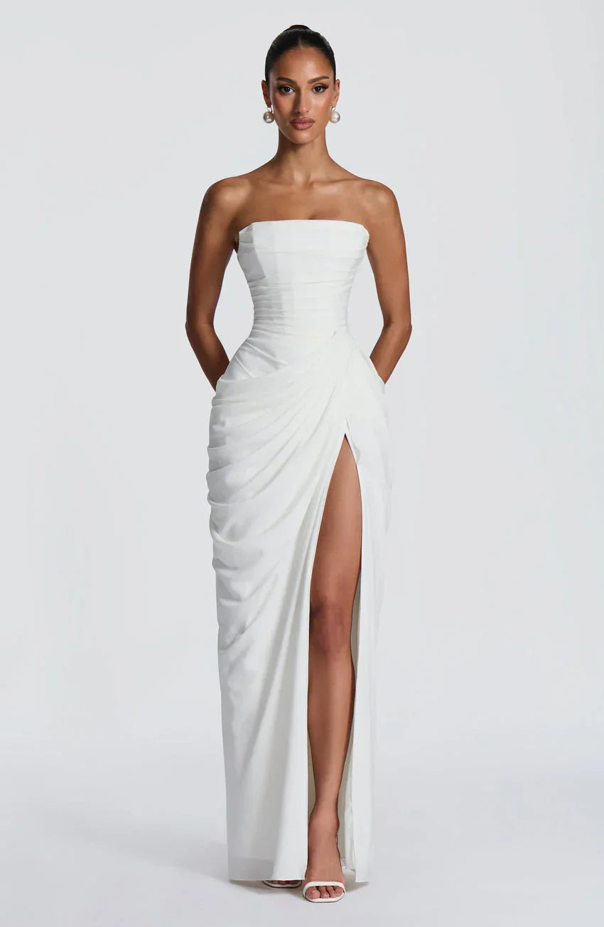 Cyra Maxi Dress - Ivory