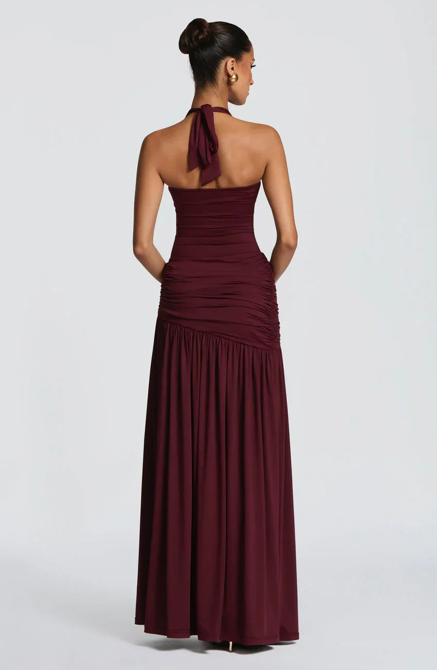 Odele Bodysuit - Cherry Lacquer