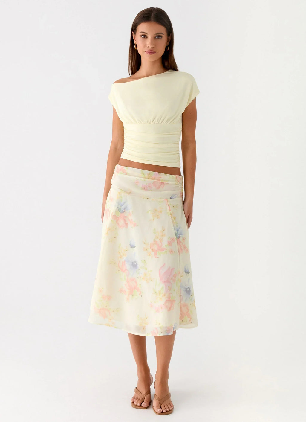 Valley Midi Skirt Spring Meadow