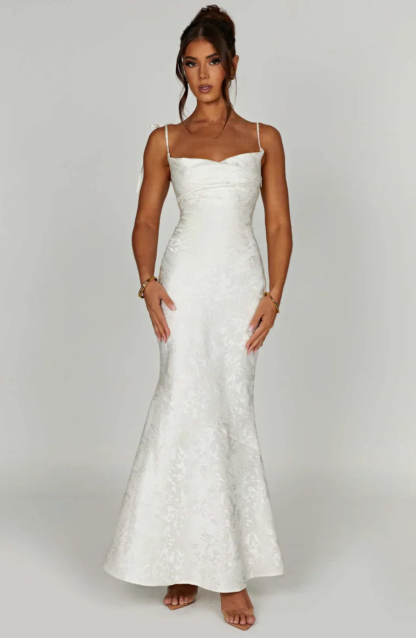 Whitney Maxi Dress - Ivory