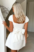 Arlette Mini Dress - White