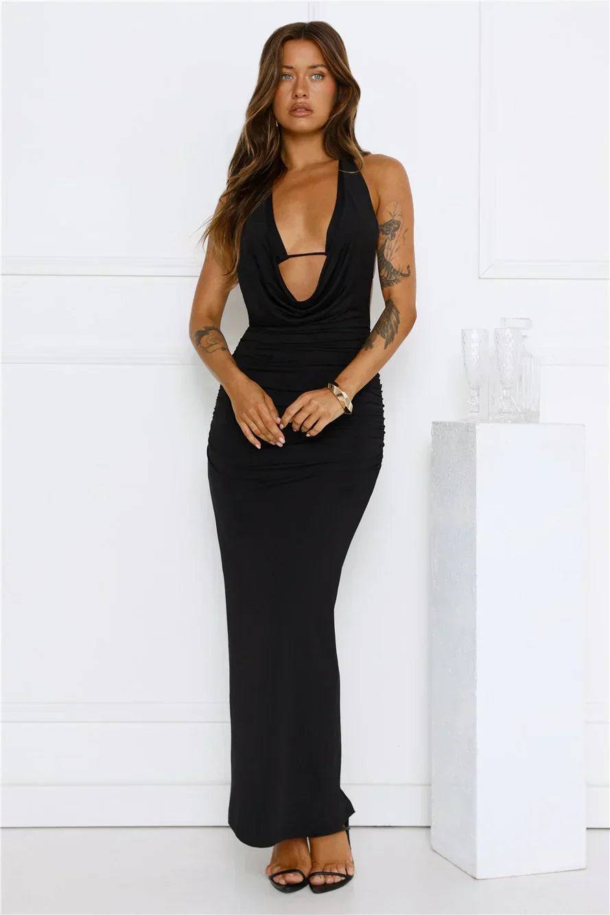 Midnight District Maxi Dress