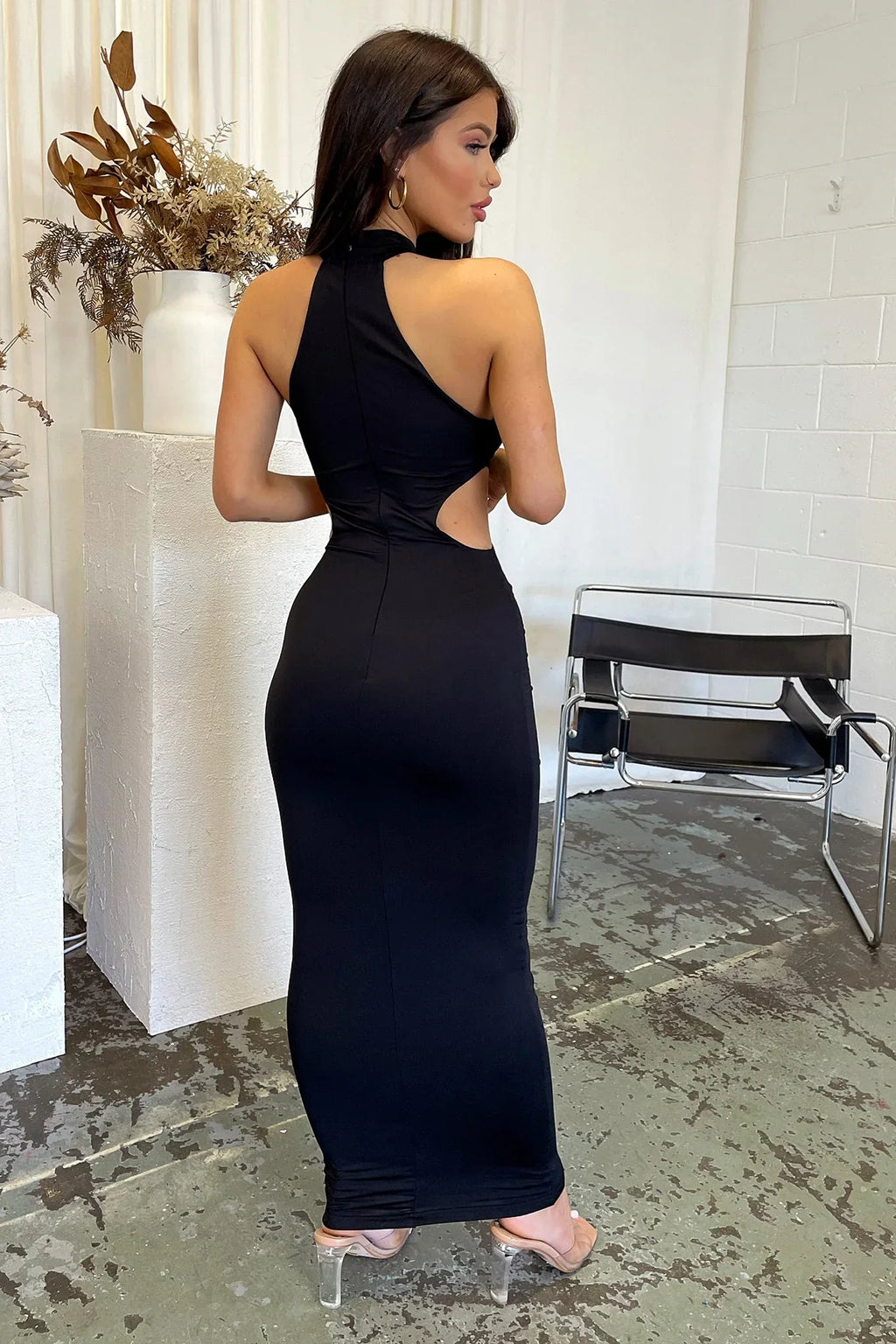 Gianna Maxi Dress - Black