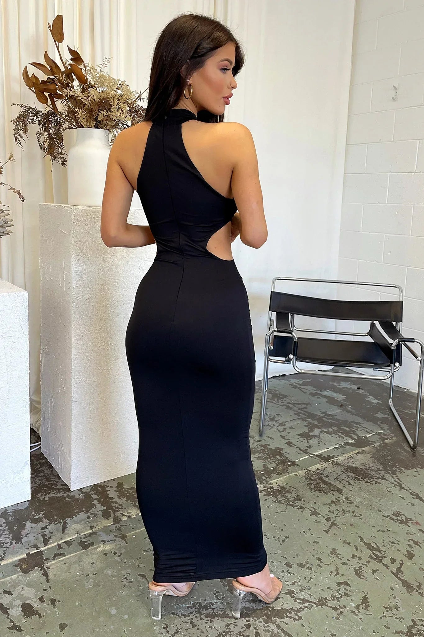 Gianna Maxi Dress - Black