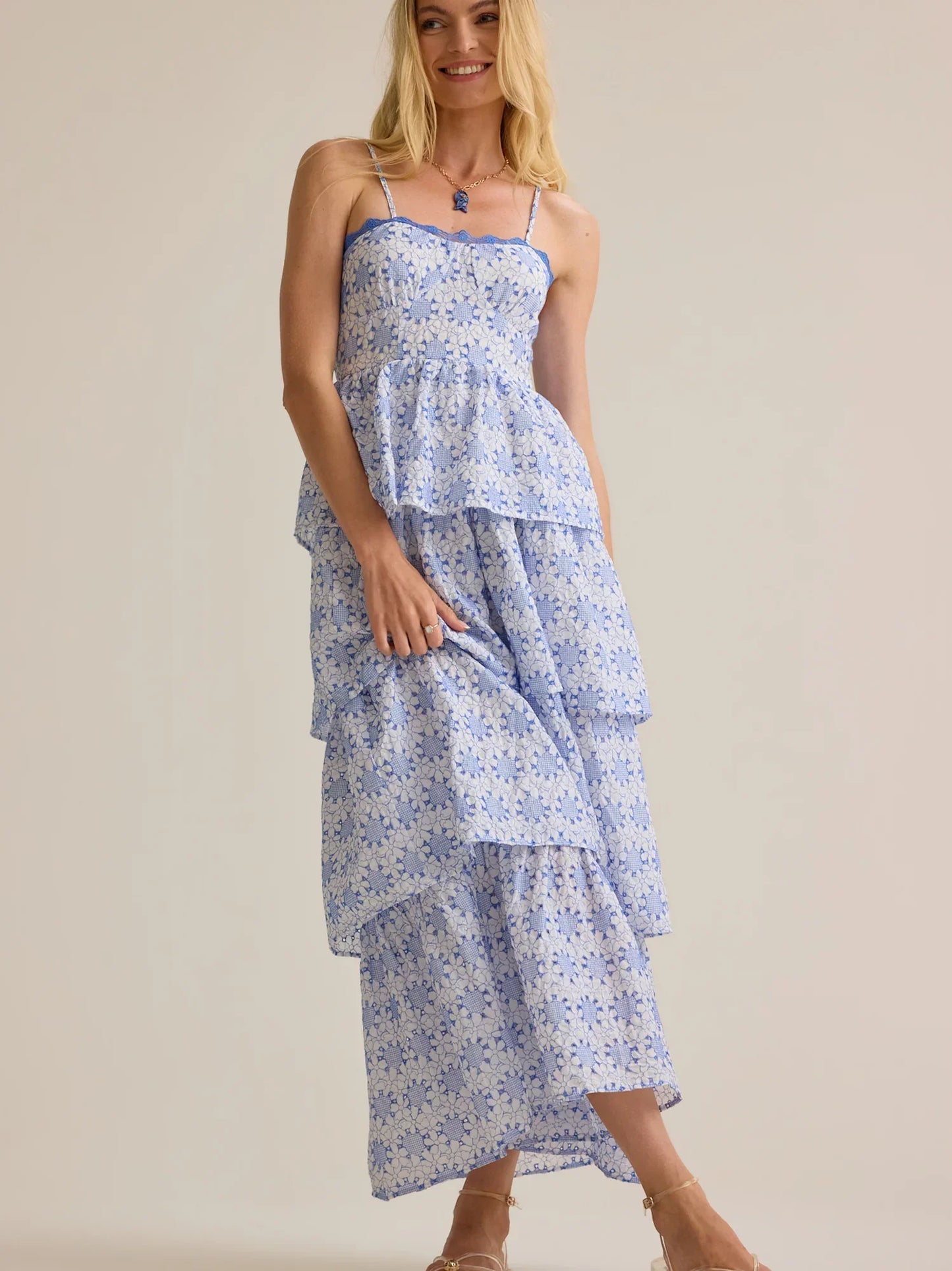 Vivia Tiered Maxi Dress
