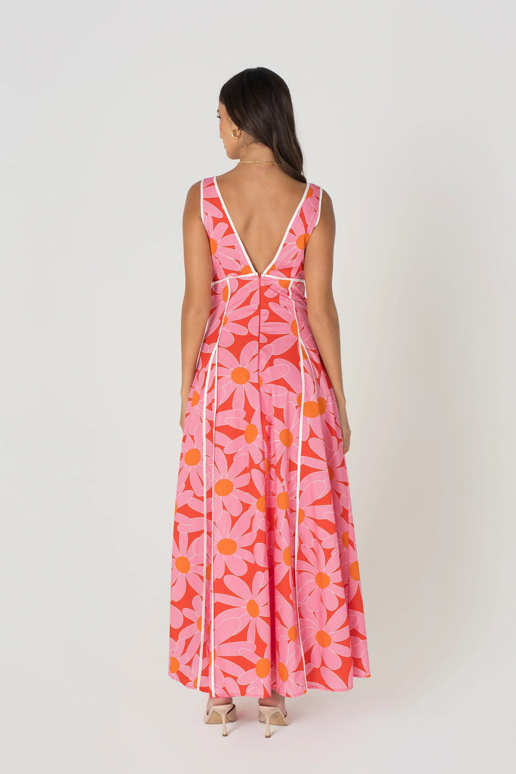 Quinley Print Sleeveless Maxi Dress