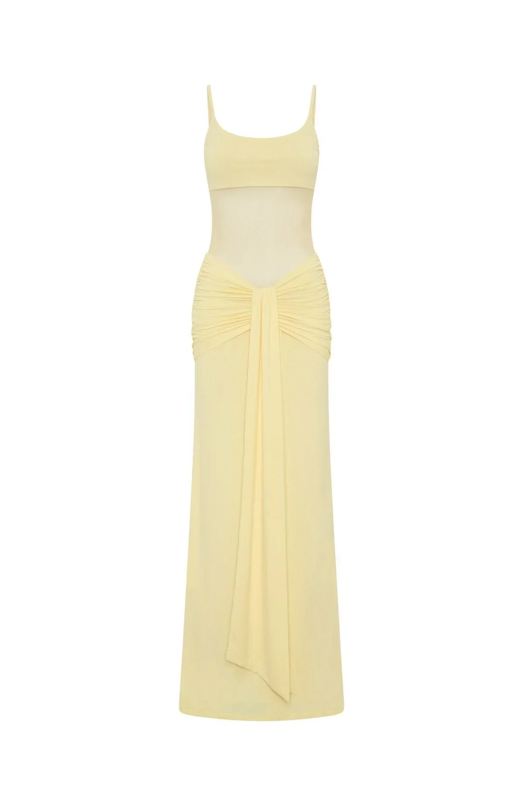 Confetti Skies Maxi Dress Lemon