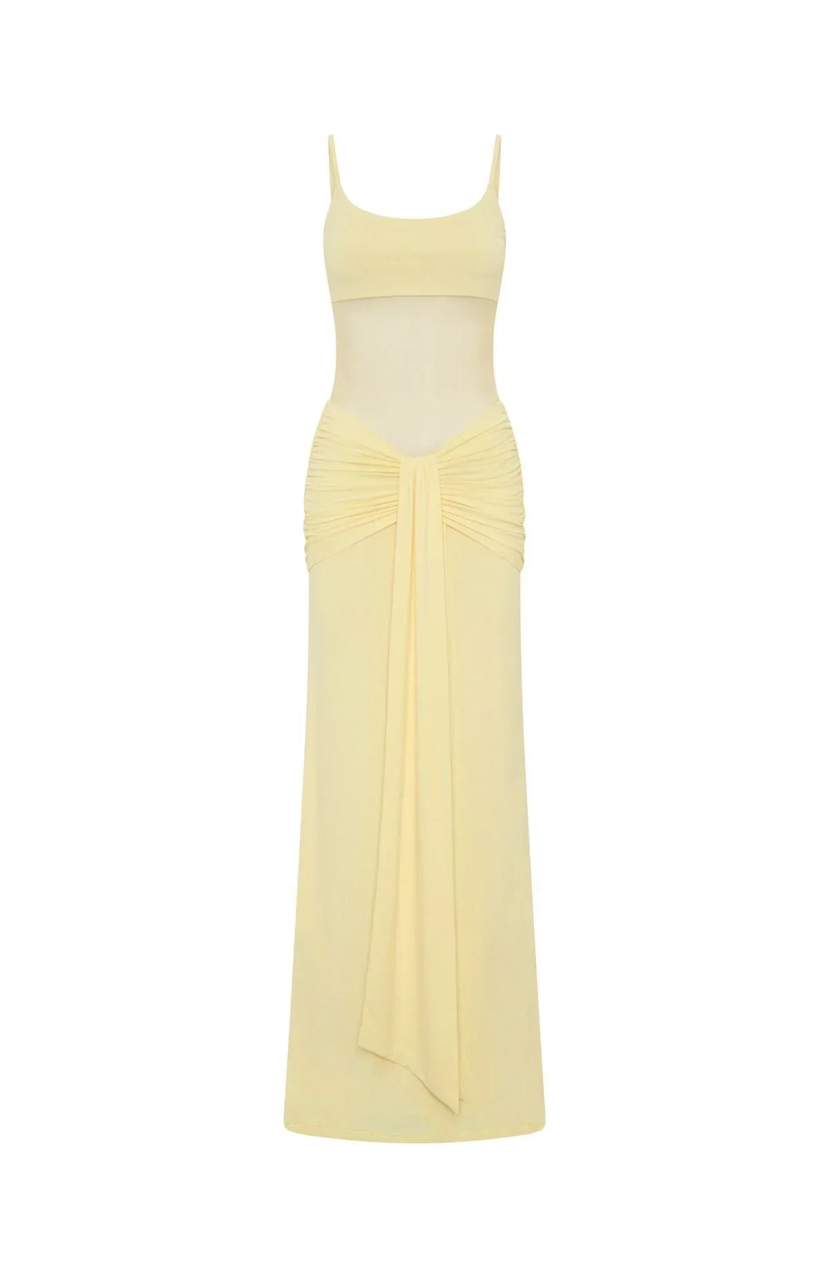 Confetti Skies Maxi Dress Lemon