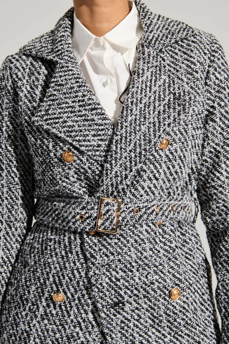 Altura Tweed Trench