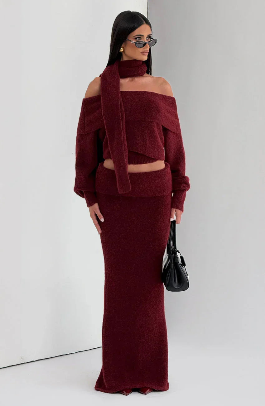 Andie Top - Burgundy