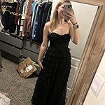 Lovers In Paris Strapless Tulle Maxi Dress Yellow