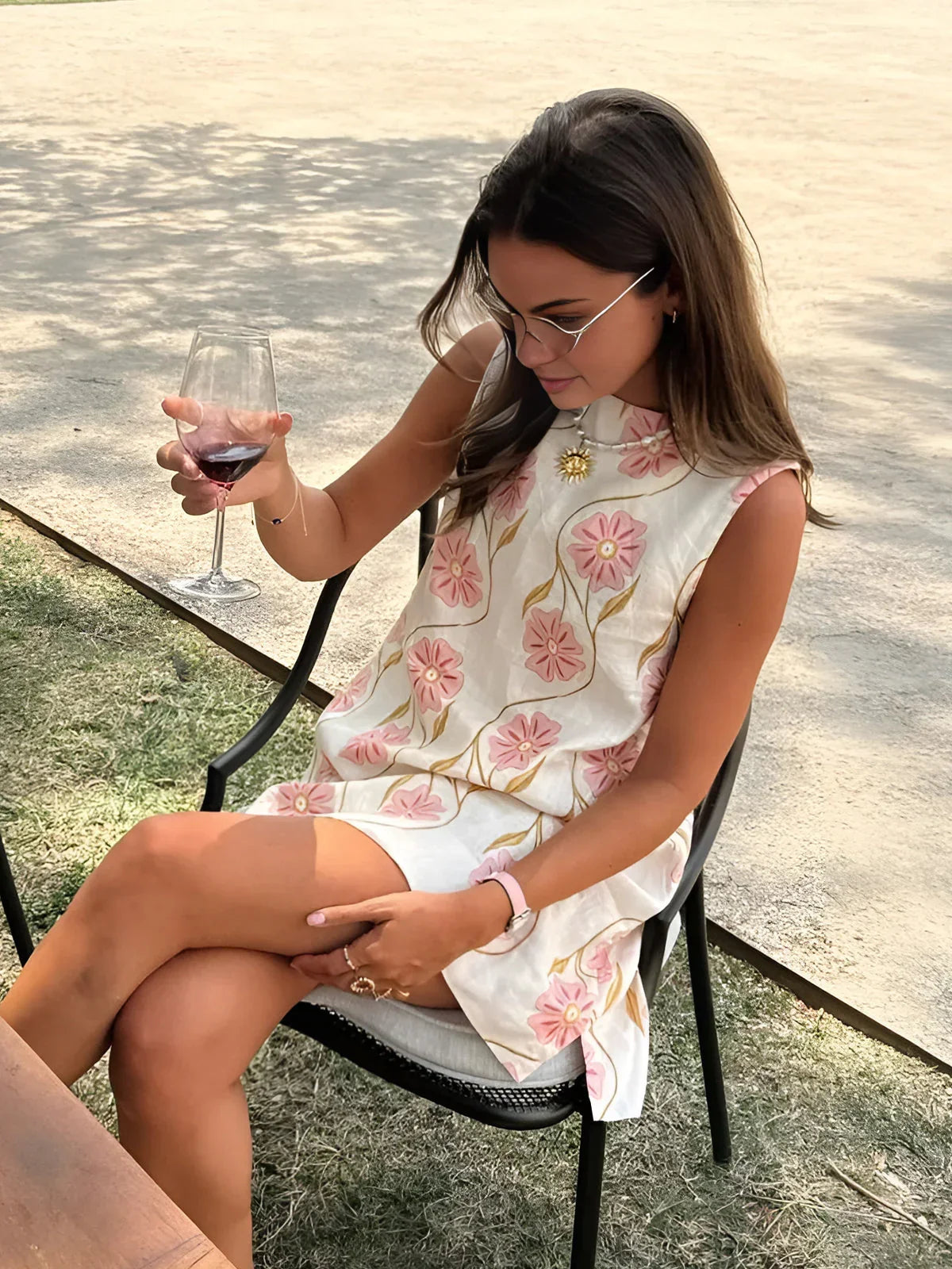 Stylish Floral Mini Dress For Women