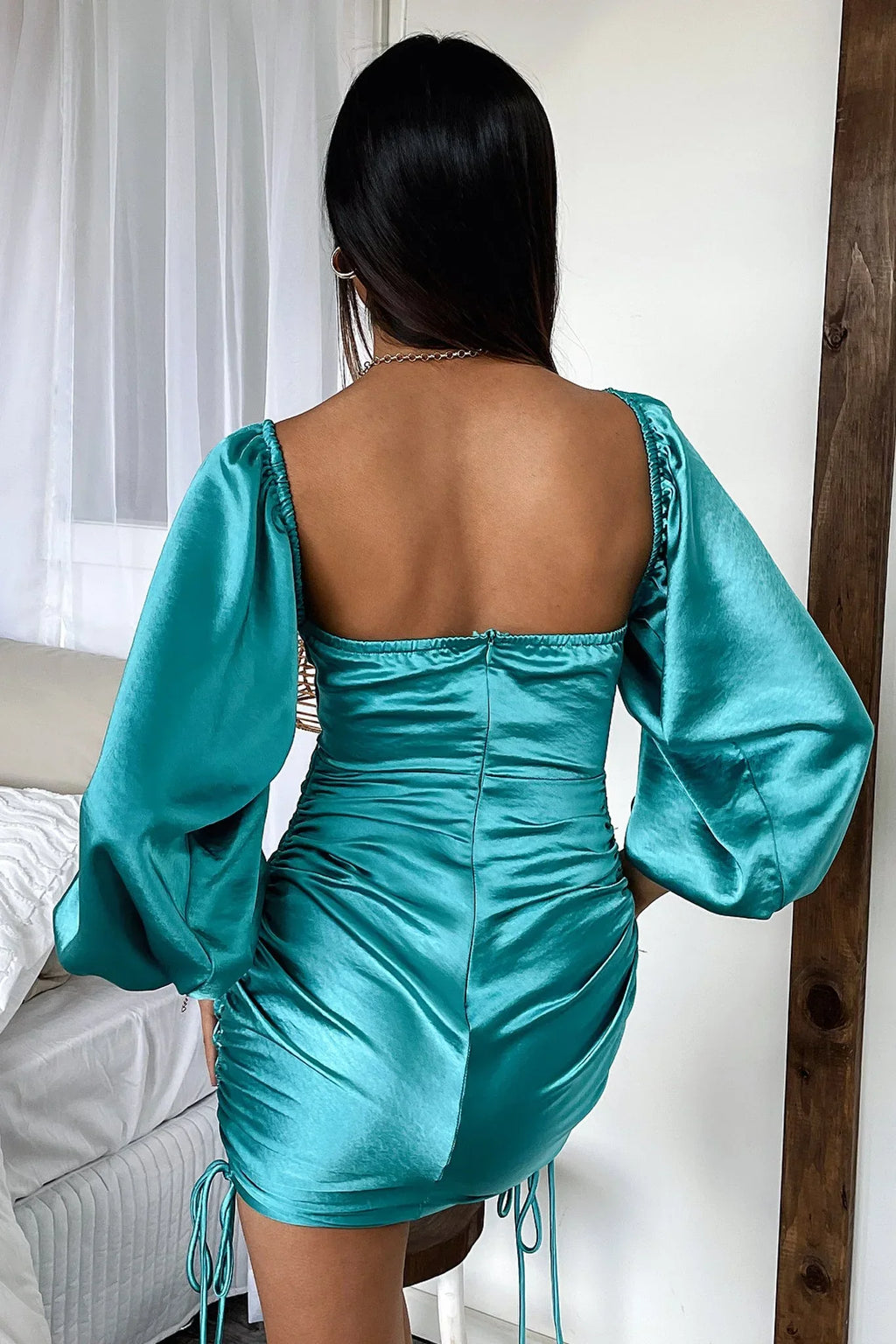 Porche Dress - Aqua