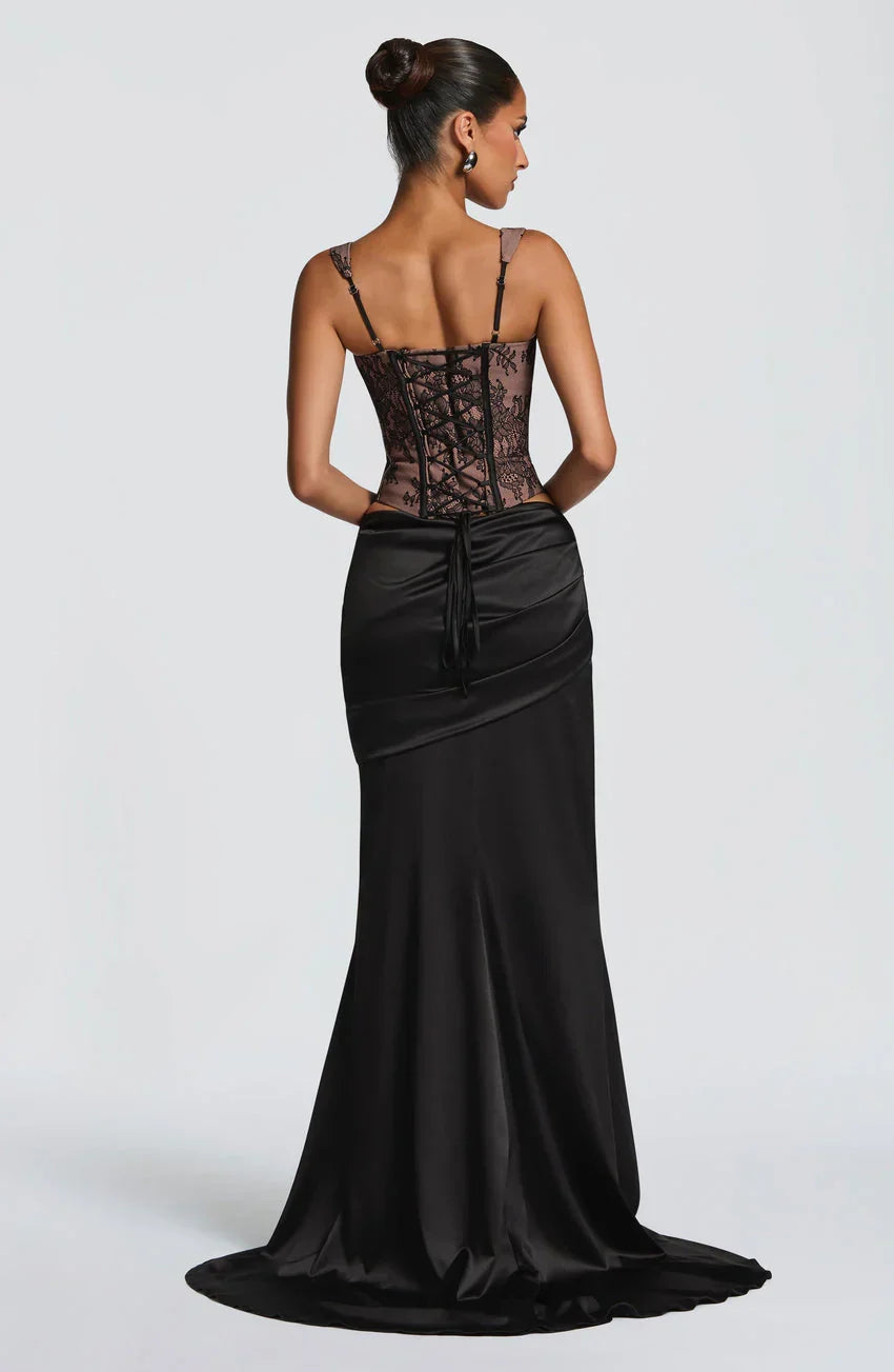 Nixie Corset - Black Lace