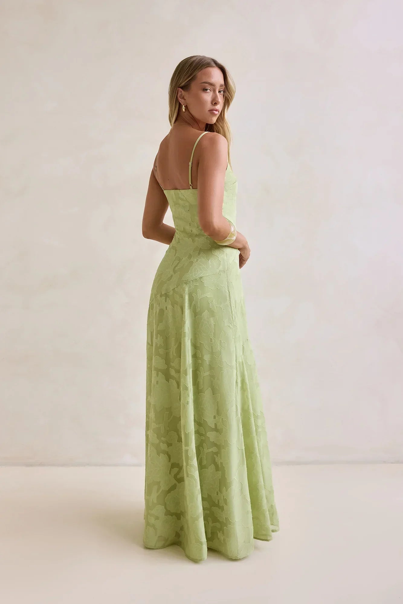 Dancing Spark Maxi Dress Sage