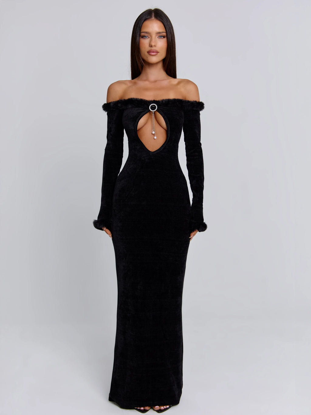 Senrah Black Maxi Dress