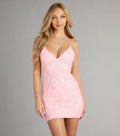 Briella Sequin Beaded Bodycon Mini Dress