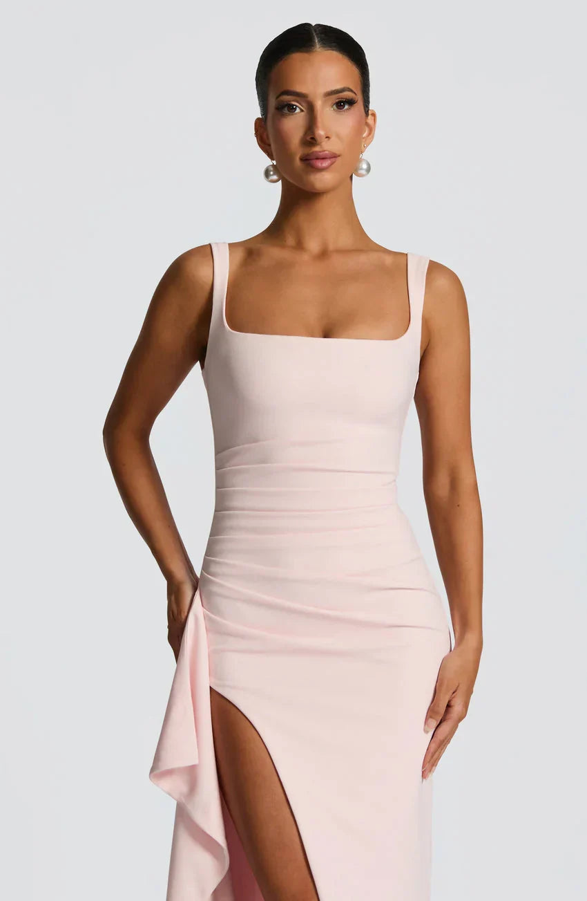 Katana Maxi Dress - Blush