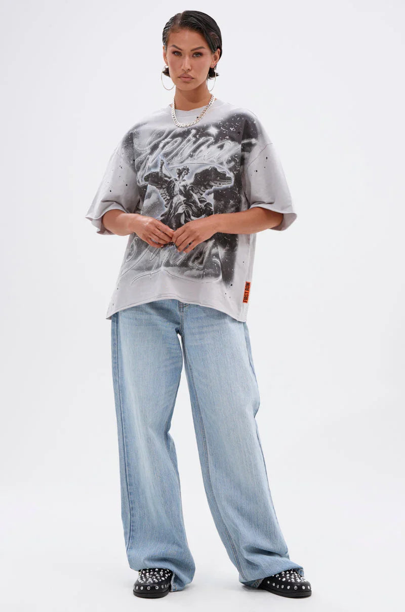 Bounce Back Oversized Tee