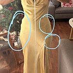 The Loretta Cowl Satin Maxi Dress Blue