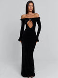 Senrah Black Maxi Dress