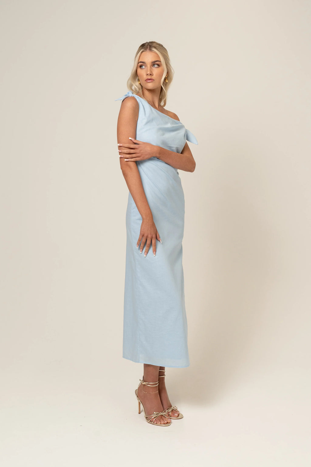 Ashley Drop Shoulder Midi Dress