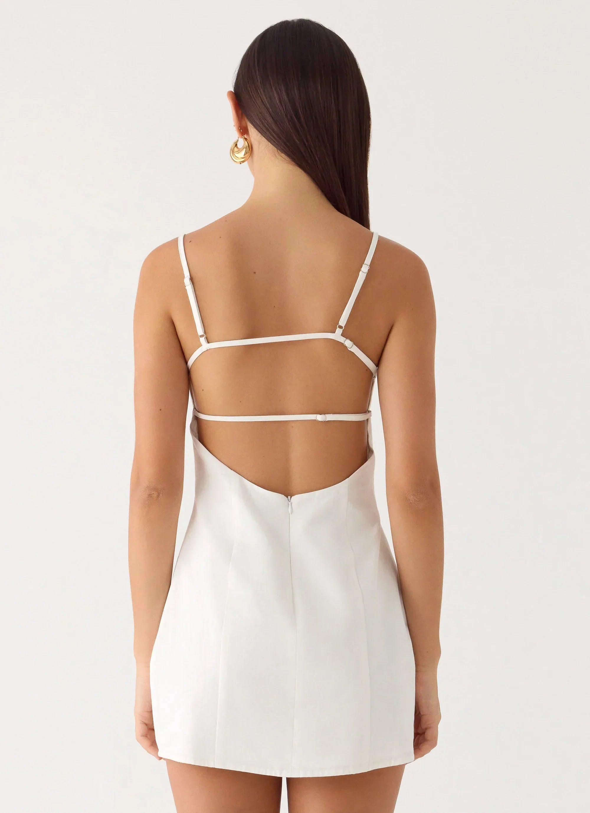 Second Sun Mini Dress White