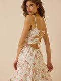 Edeline Floral Lace Maxi Dress