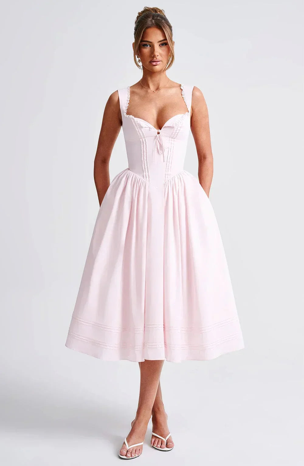 Marlena Midi Dress - Blush