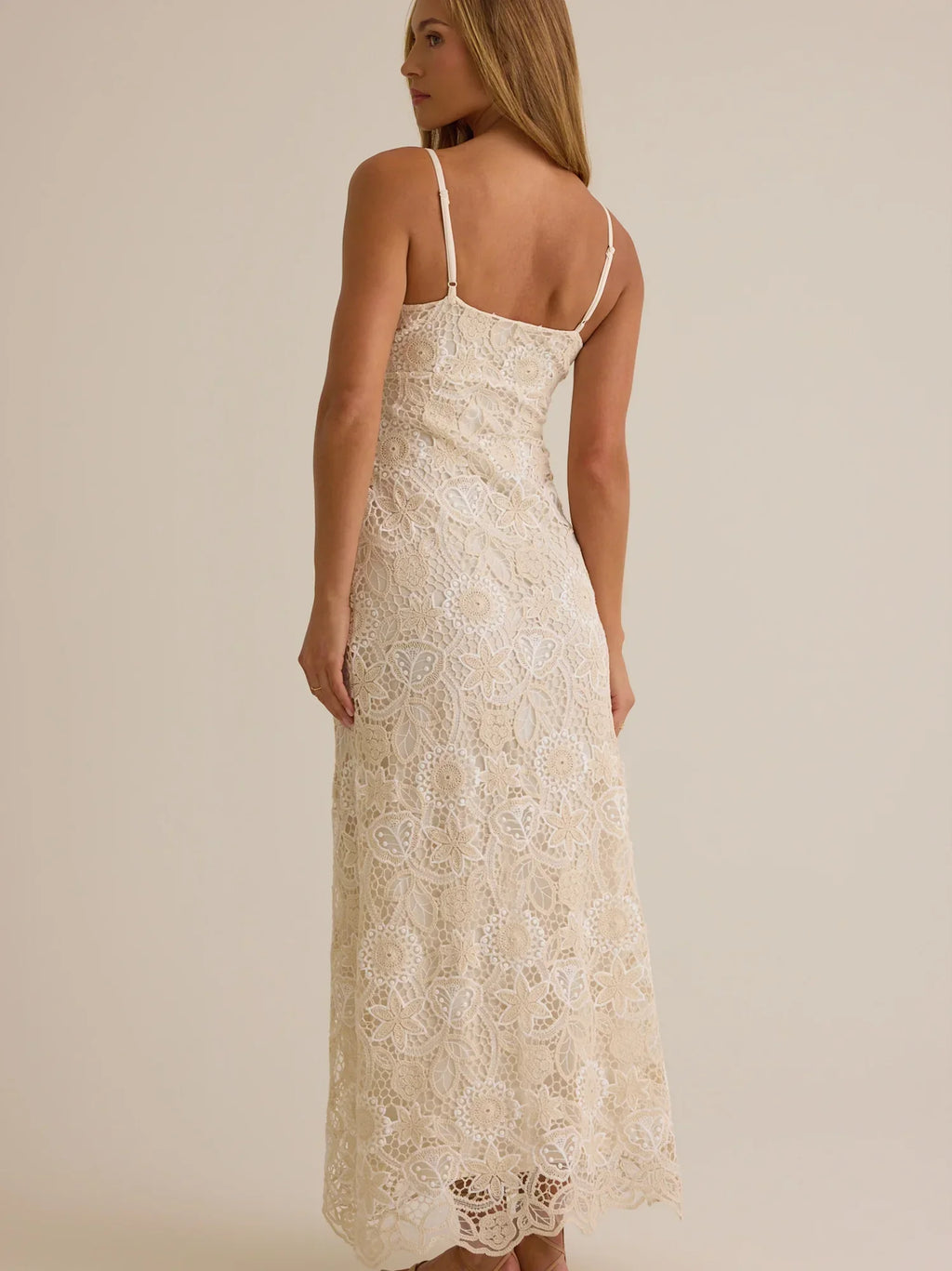 Millie Crochet Maxi Dress